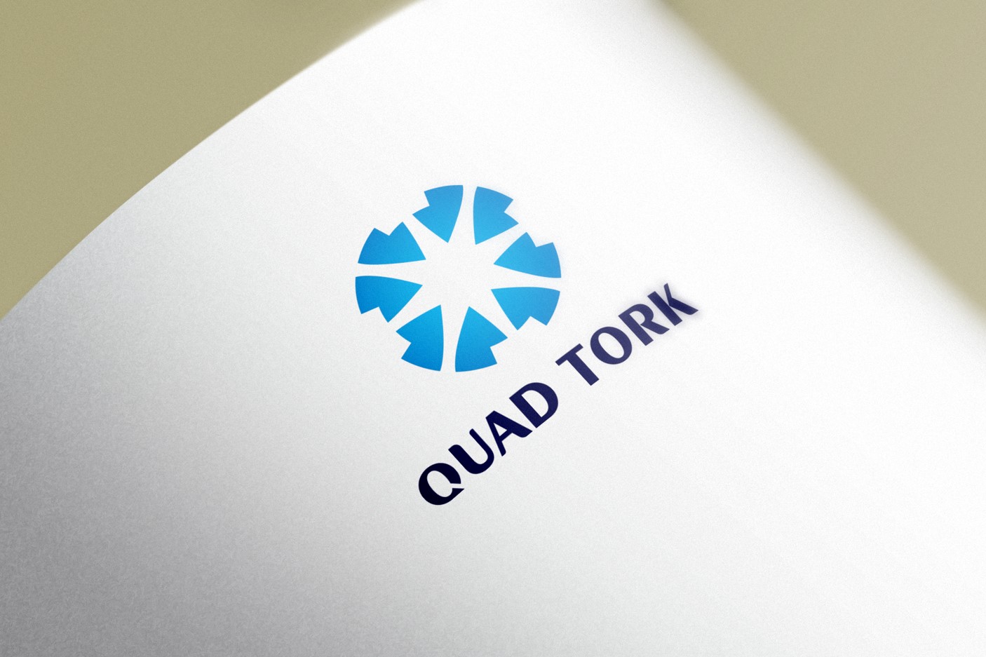 Quad Tork 公司logo設(shè)計(jì)