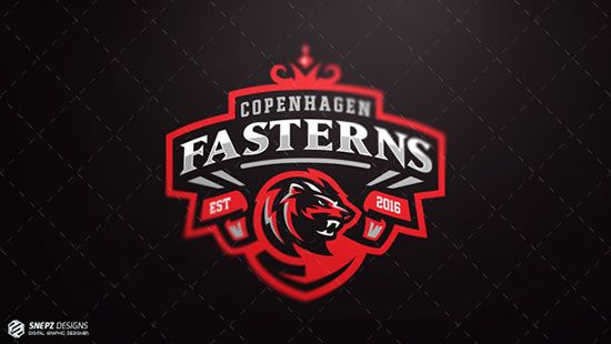 以獅子為設(shè)計(jì)元素的標(biāo)志