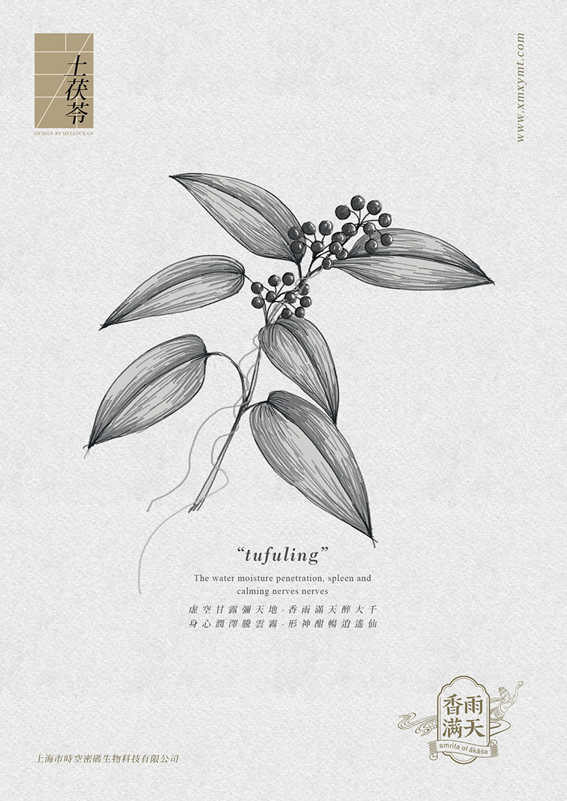 [ 香雨滿天 ] 保健茶平面包裝設(shè)計_茶葉包裝設(shè)計_平面包裝設(shè)計