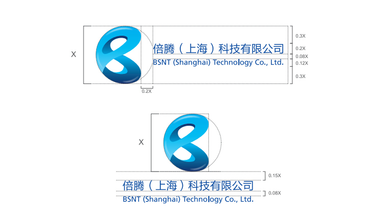 科技公司logo設(shè)計(jì),科技行業(yè)logo設(shè)計(jì)案例,倍騰（上海）科技有限公司logo設(shè)計(jì)案例