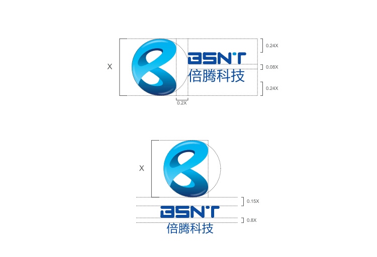 科技公司logo設(shè)計(jì),科技行業(yè)logo設(shè)計(jì)案例,倍騰（上海）科技有限公司logo設(shè)計(jì)案例