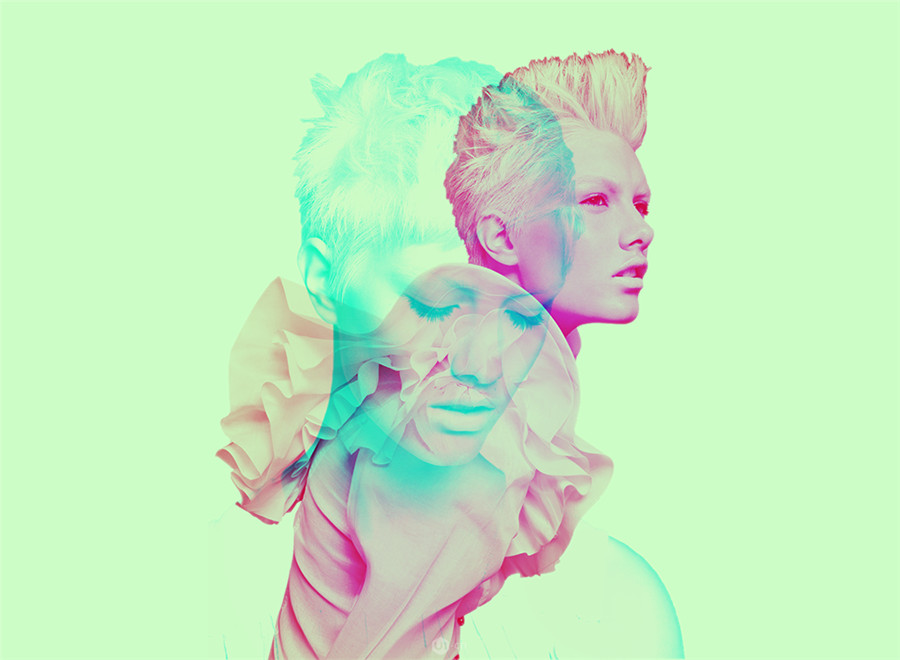 平面設(shè)計(jì)雙重影像,雙重影像作品欣賞,平面設(shè)計(jì)雙重影像欣賞