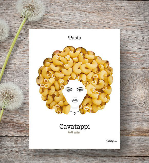 食品包裝設計,創(chuàng)意性食品包裝設計,創(chuàng)意性的意大利面包裝設計,